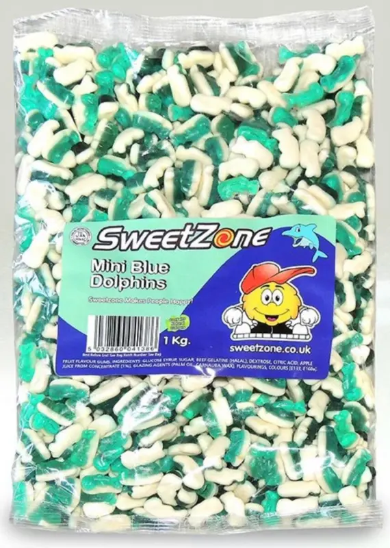 Mini Blue Dolphins Sweetzone 1kg