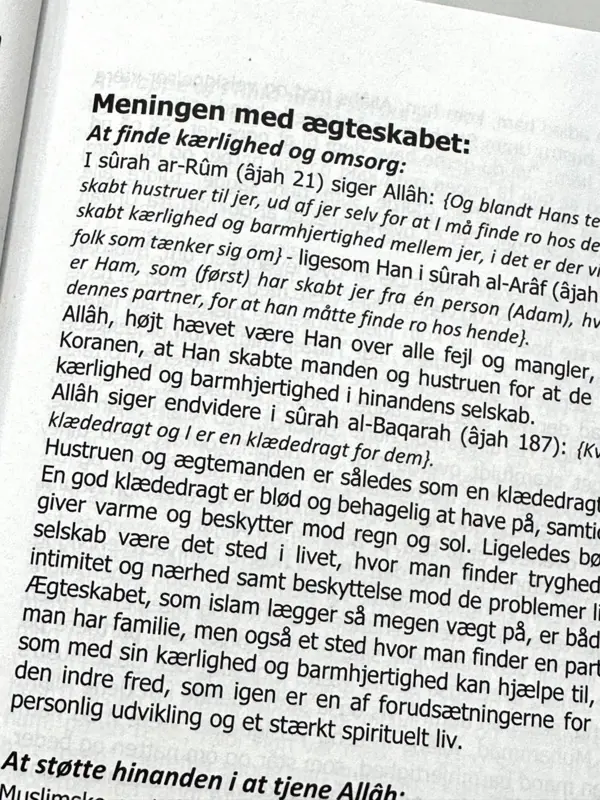 Råd og Vejledning om Ægteskab og samliv