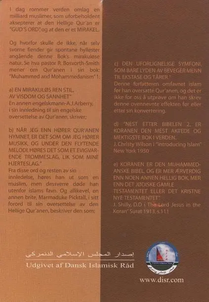 Al-Quran - Miraklenes Mirakel på Norsk