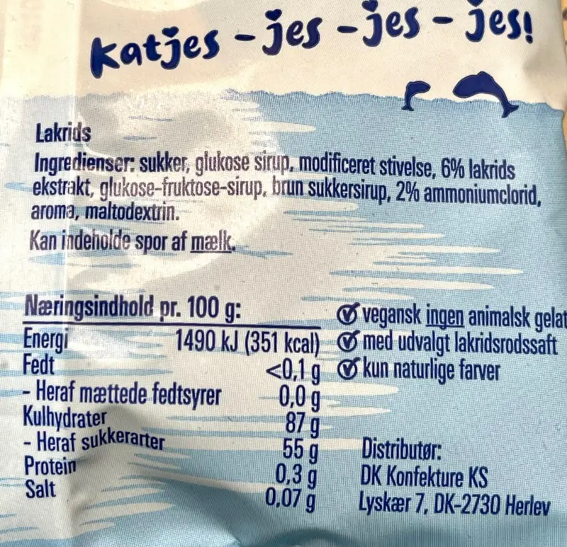 Salzige Fisch Katjes 80g