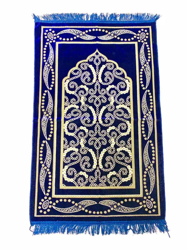 Sultan Bedetæppe Mørkeblå