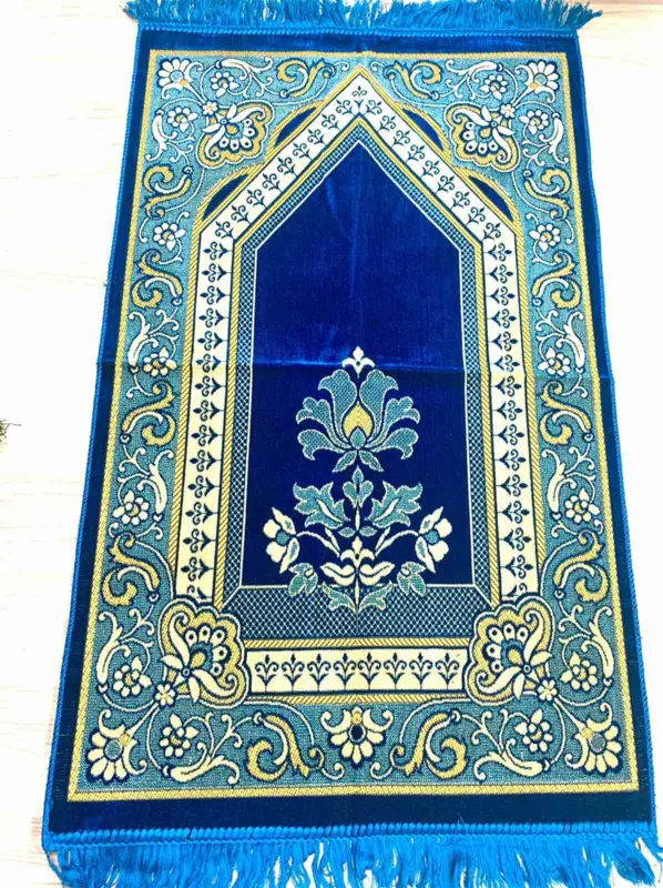 Diamond Sängöverkast Turkosblå