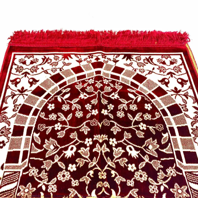 Bedetæppe Medina Bordeaux