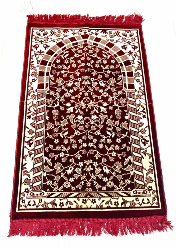 Bedetæppe Medina Bordeaux