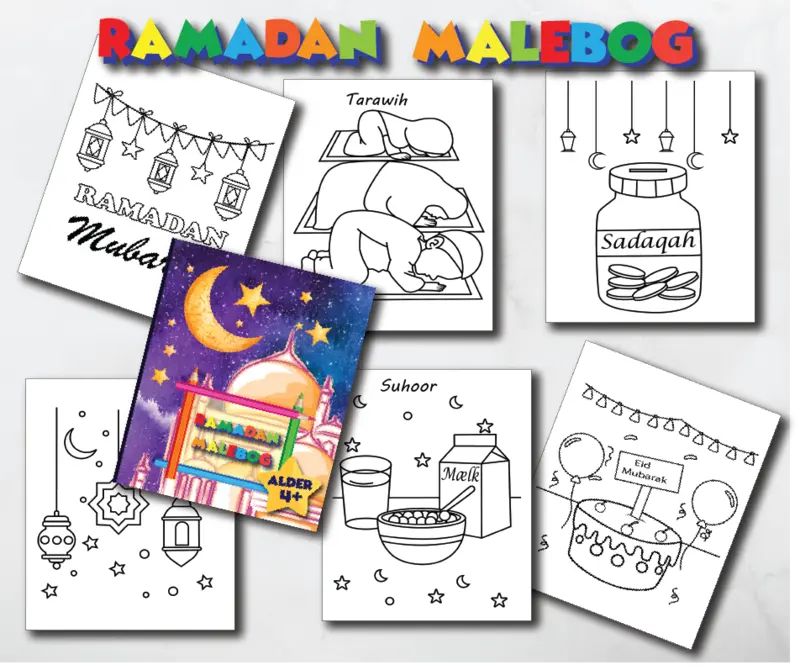 Ramadan Malebog med 32 motiver