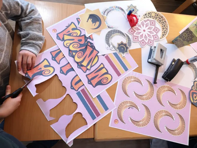 Mega Ramadan Dekorations KIT (36 A3 sider)