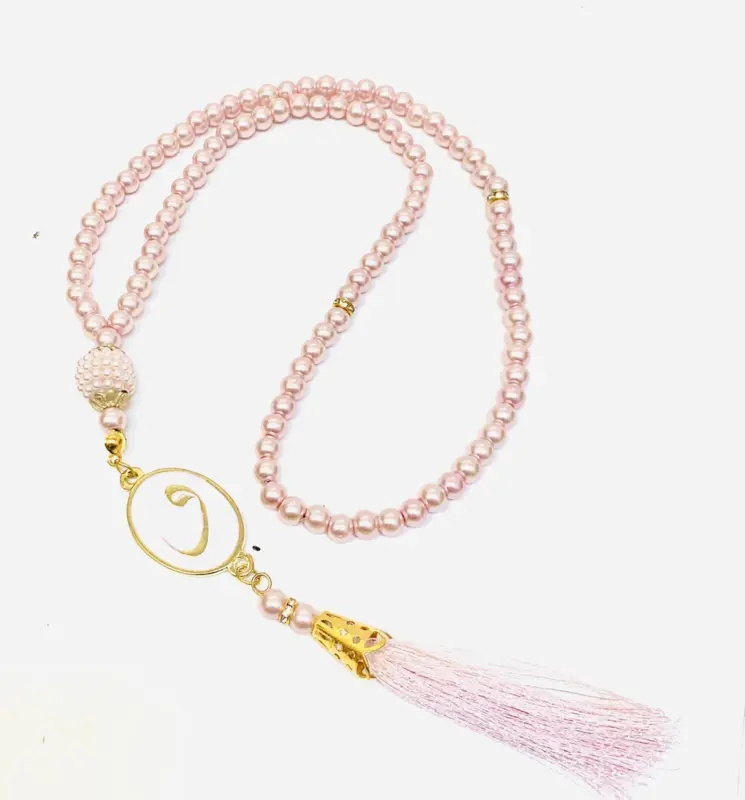 Perlen-Tasbeeh Rosa (99 Perlen)