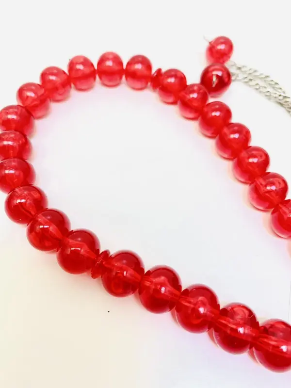 Roter Tasbeeh (33 Perlen)