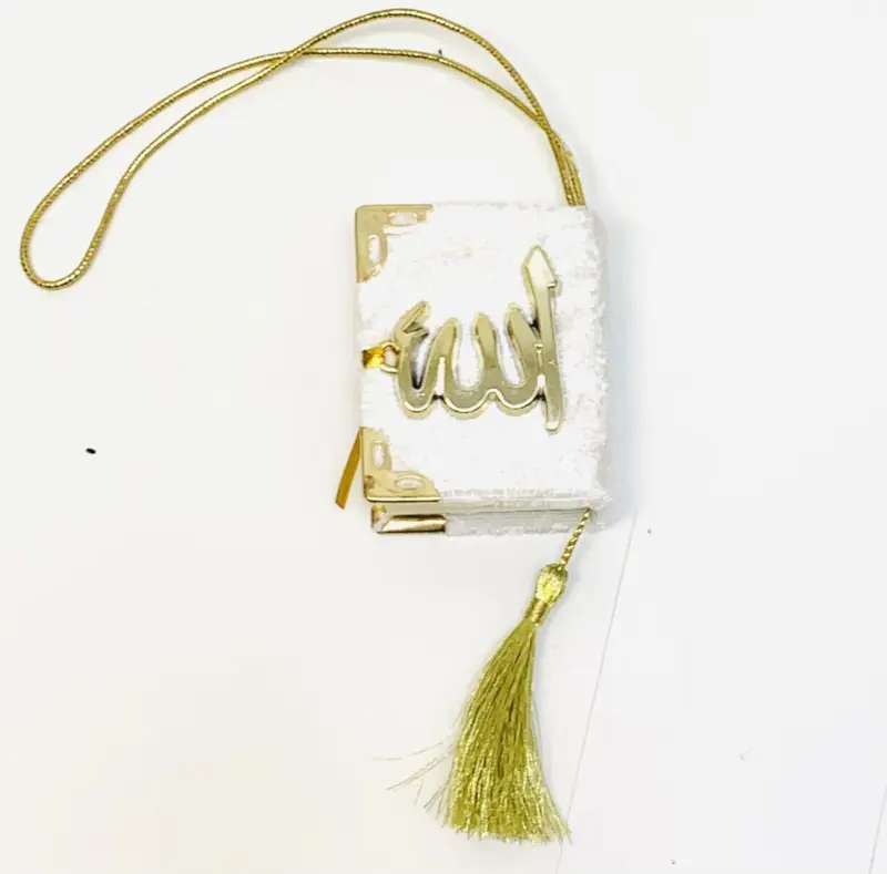 Mini Velours Koran in Weiß