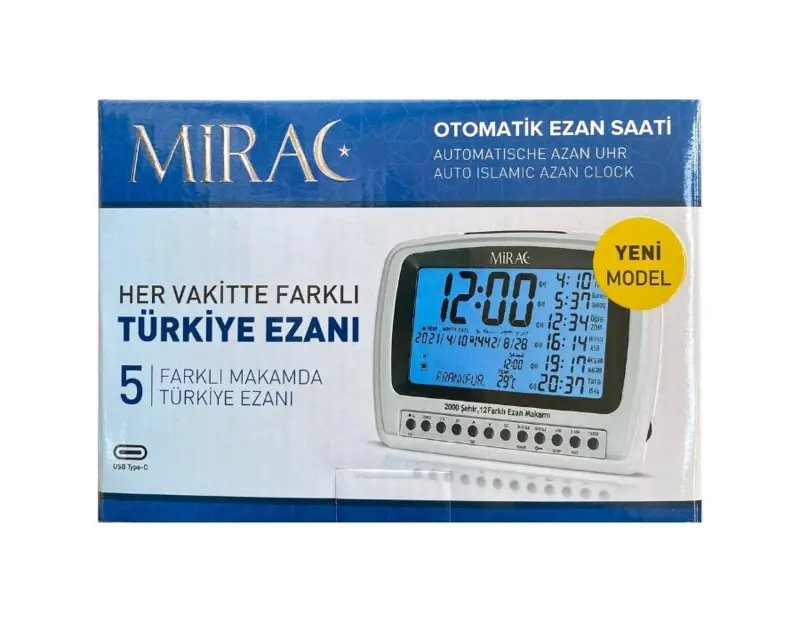 Auto Islamic Azaan Uhr