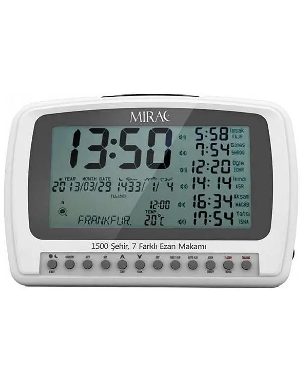 Auto Islamic Azaan Uhr