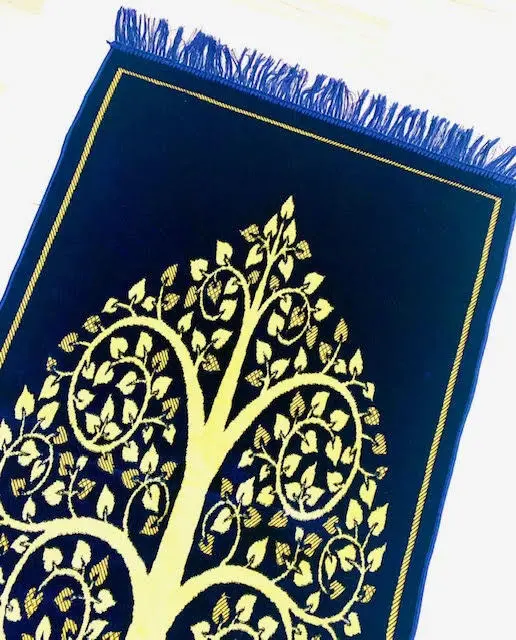 Bukhara Bedetæppe Mørkeblå