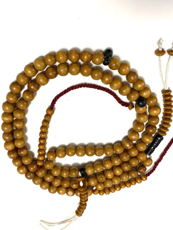 Echte Holz Tasbeeh Karamellbraun 99 Perlen