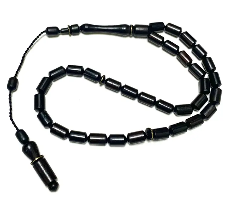 Ebony Træ Tasbih