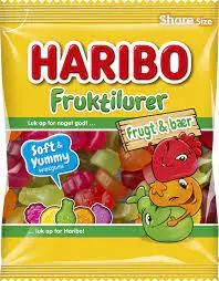 Fruktilurer Frukt och Bär Haribo 120g
