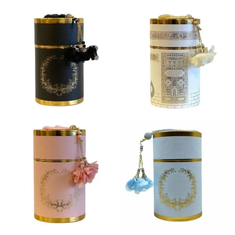 Bedetæppe-sæt i æske