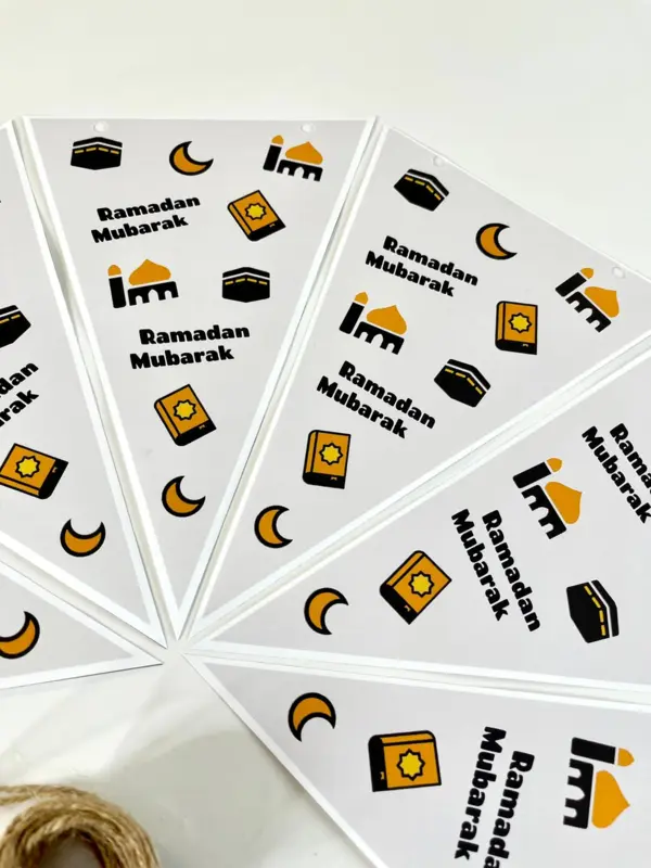 Ramadan Mubarak pynt (Kaaba)