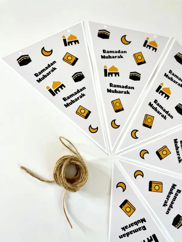 Ramadan Mubarak pynt (Kaaba)