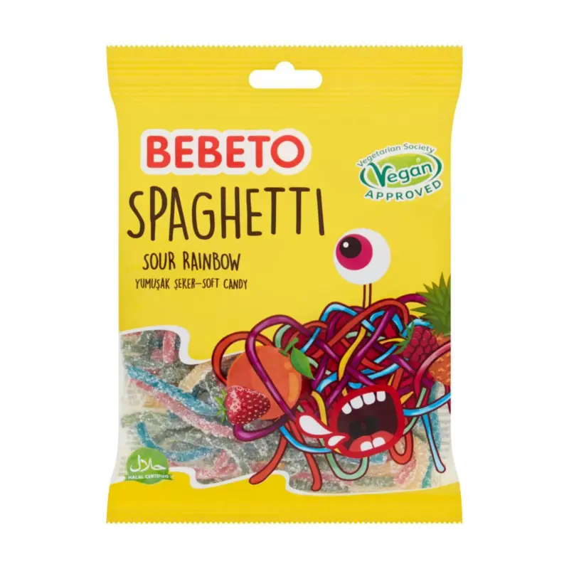 Spaghetti sur regnbåge - Bebeto, 80g