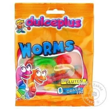 Jelly Worms Dulceplus 100 gram