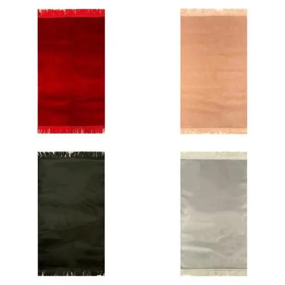 Plain Velour Bedetæpper