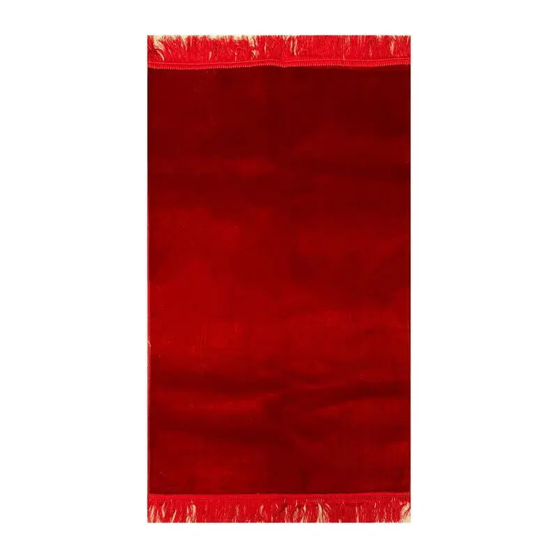 Plain Velour Bedetæpper