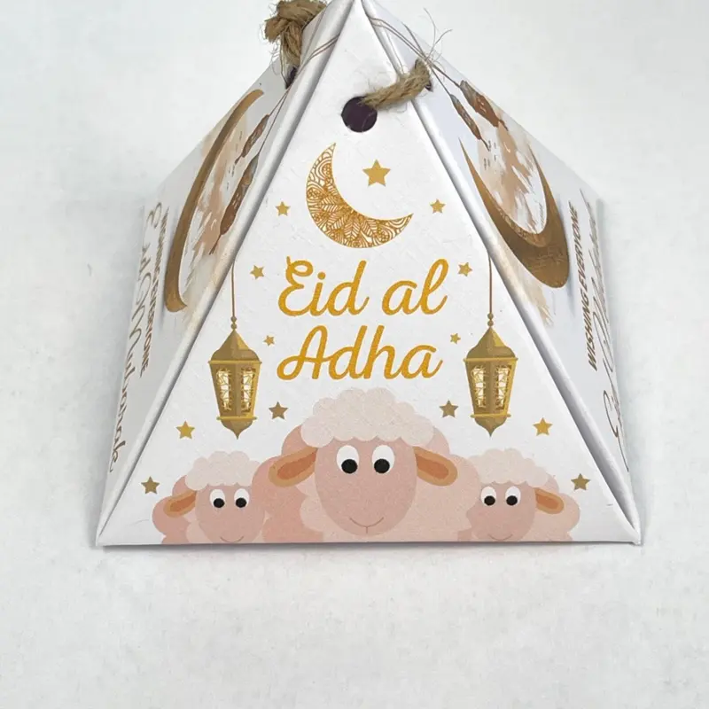 Eid al adha Geschenk Pyramidenbox
