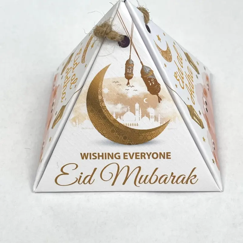 Eid al adha Geschenk Pyramidenbox