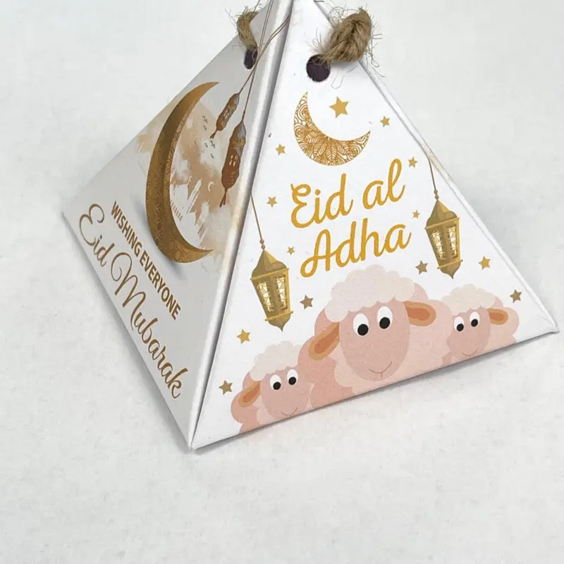 Eid al adha Geschenk Pyramidenbox
