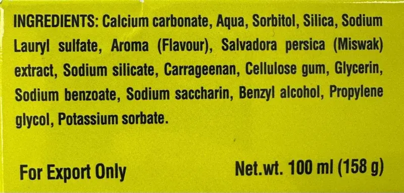 Dabur Miswak tandpasta, 100 ml