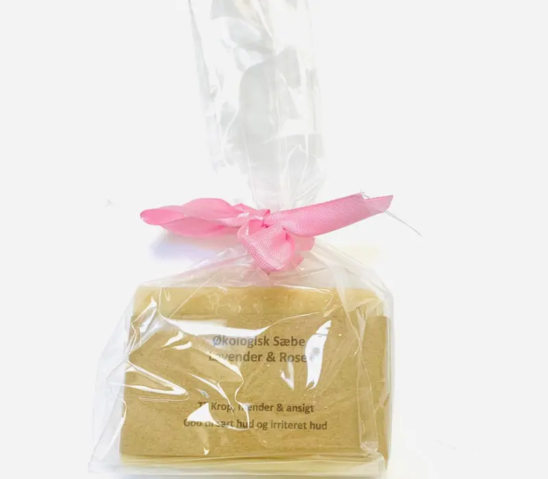 Bio Lavendel- und Rosenwasser-Seife