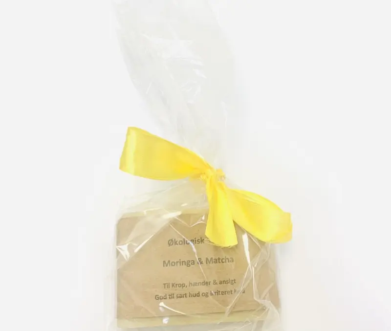 Bio Moringa- und Matcha-Seife