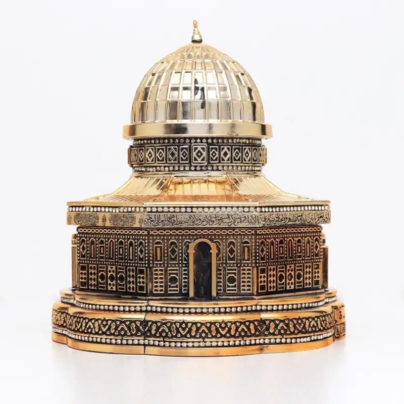 Dome Of The Rock Dekoration Med Koran