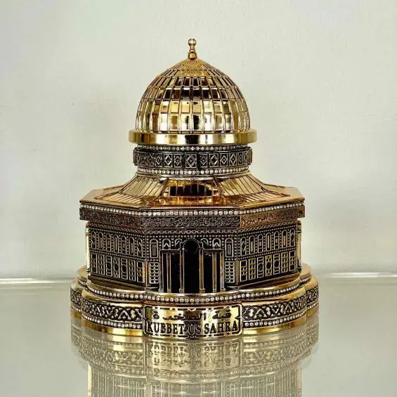 Dome Of The Rock Dekoration Med Koran