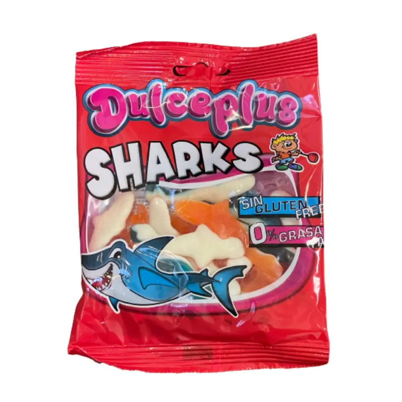 Jelly Sharks, Dulceplus, 100g