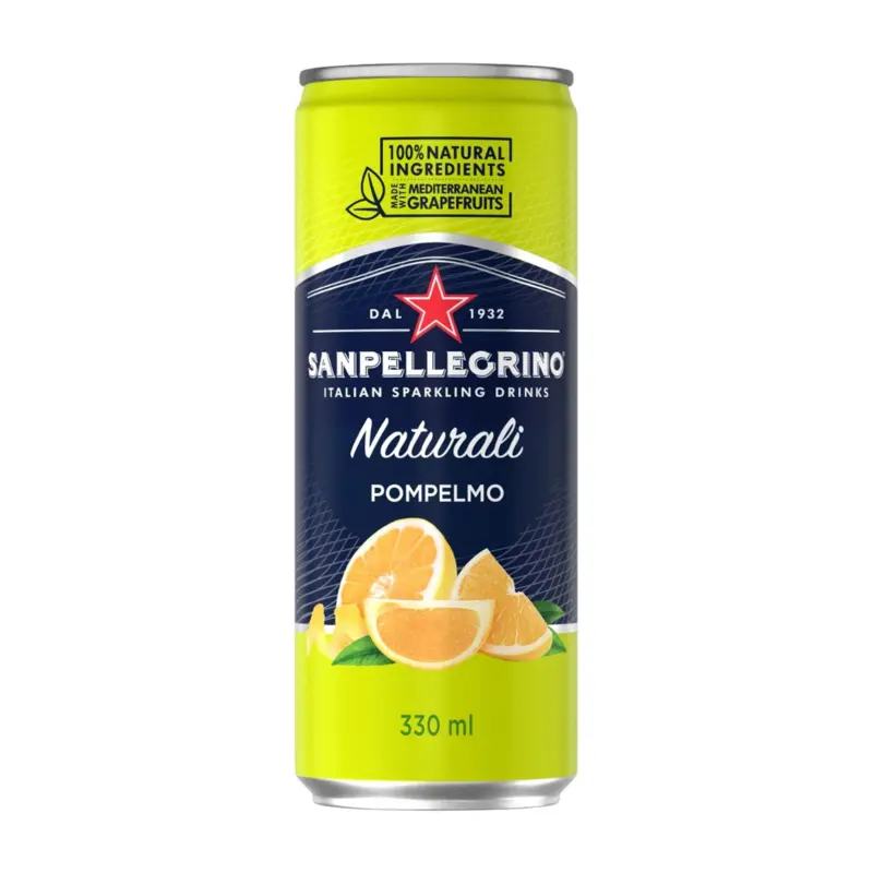 San Pellegrino Sodavand, Grape, 330 ml