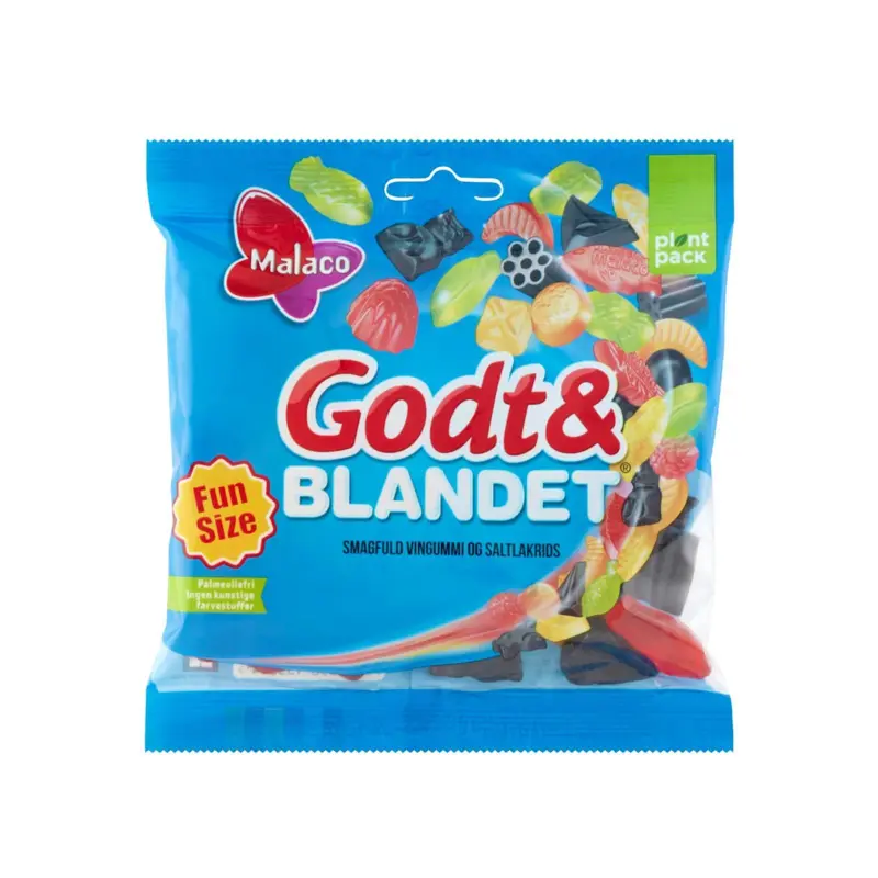 Malaco Godt og Blandet Original 120g