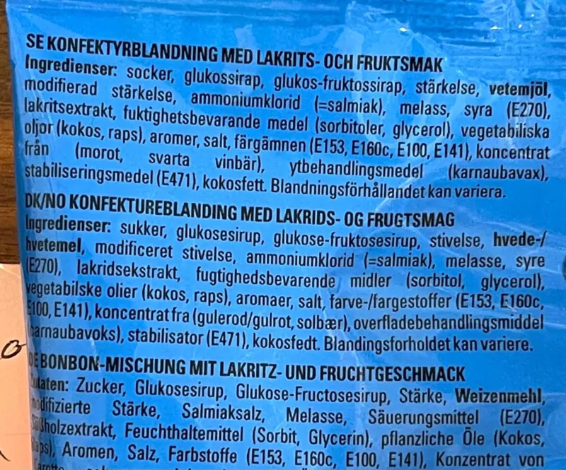 Malaco Godt og Blandet Original 120g