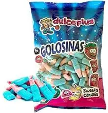 Mini Sour Tutti Bottles Dulceplus 1 kg