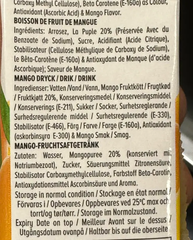 Mango Juice, Shezan, 250ml