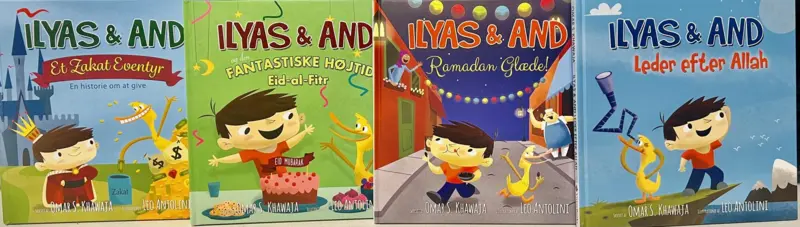 Ilyas og And bogpakke (4 bøger)