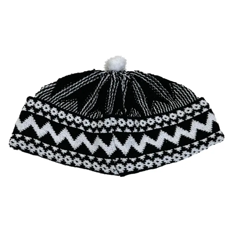 Fajr bedehue, sort, ekstra stor