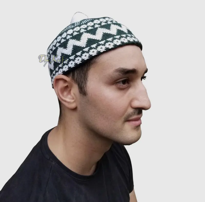 Fajr Bedehue, grøn, ekstra stor