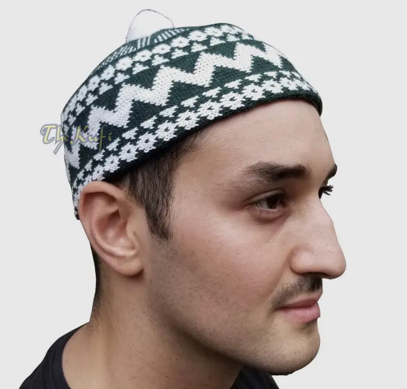 Fajr Bedehue, grøn, ekstra stor