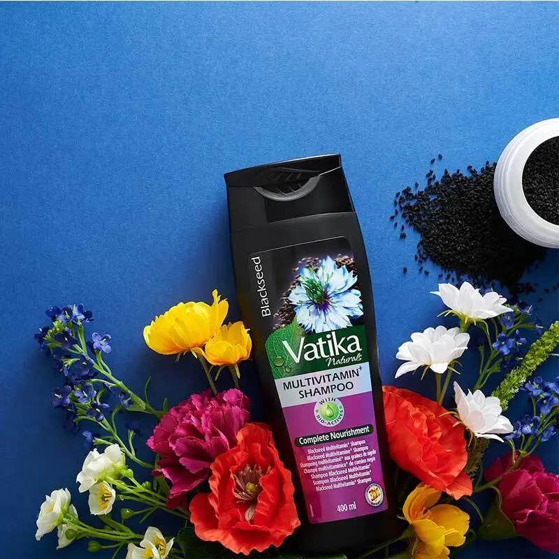 Vatika Multivitamin Blackseed Shampoo 400ml