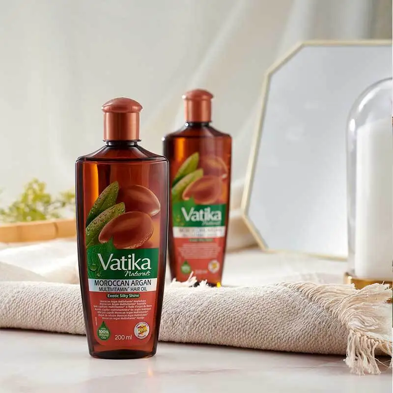 Vatika Morrokansk Argan hår olie 200 ml