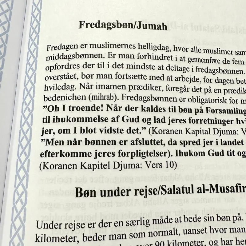 Bøn i Islam, Gratis bog, maks 1. per person