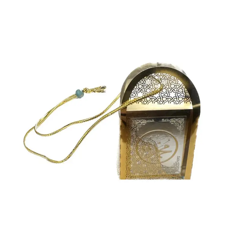 Mini-Koran in Gold/Silber und in Goldverpackung