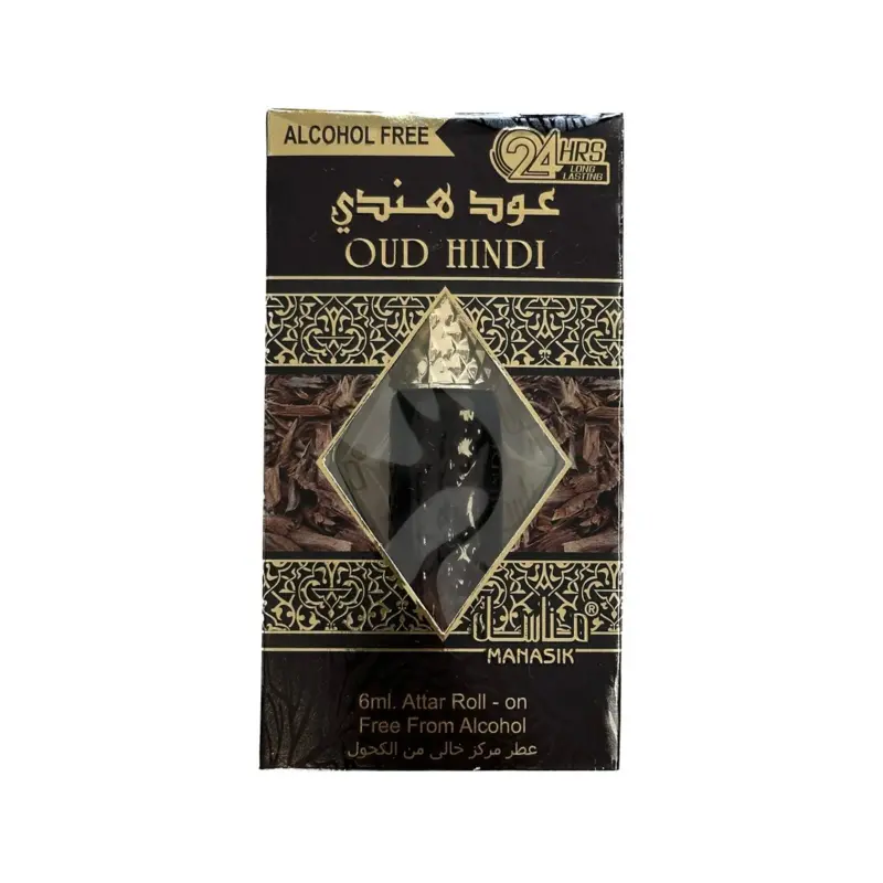 Oud Hindi, Attar, 6ml