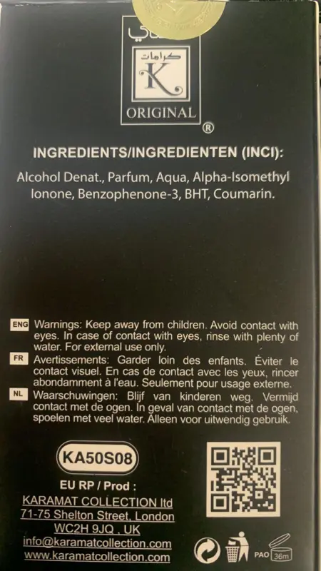 Oud Afghano Karamat Collections 50 ml